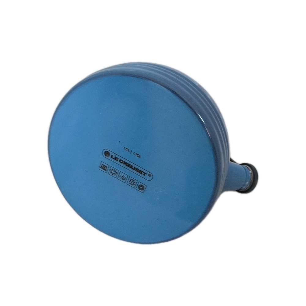 Le Creuset Enamel on Steel 1.6 Qt Oolong Tea Kettle, Marseille Blue - Picture 4 of 7